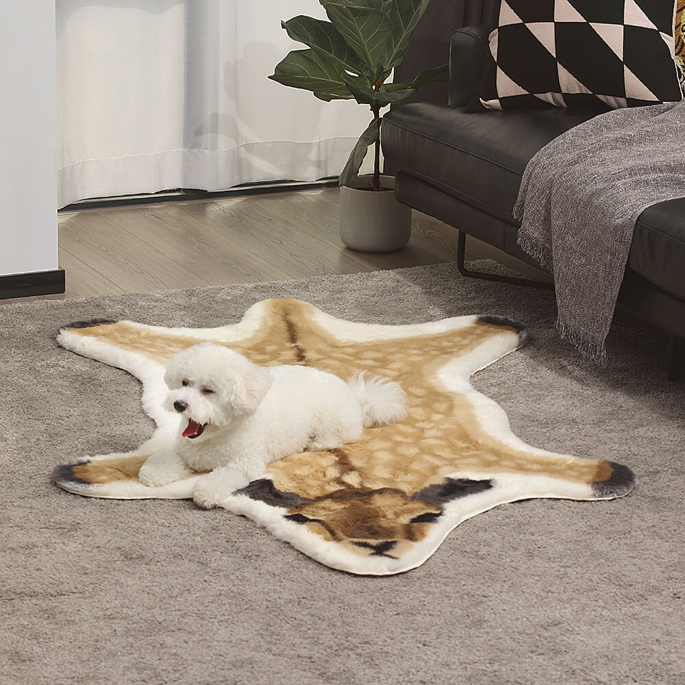 Cobertor para cães selvagens Tapete macio para animais de estimação em formato fofo