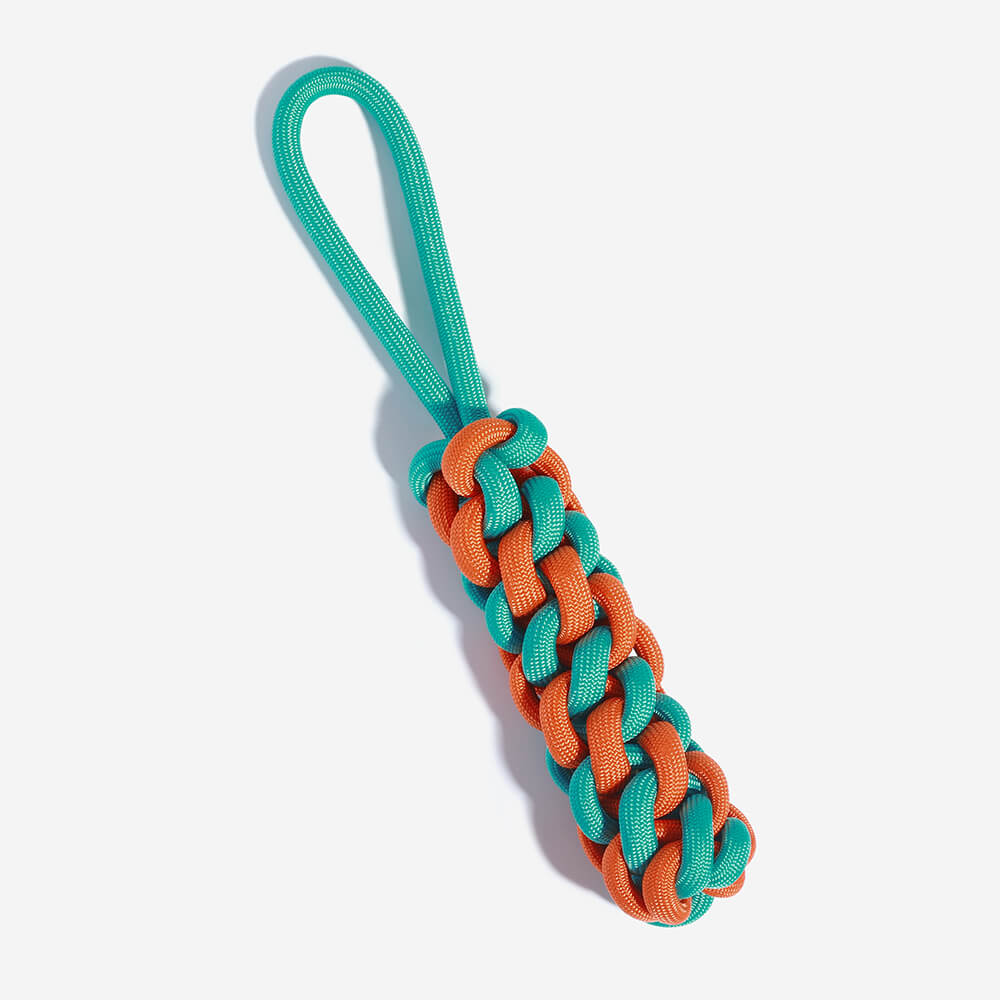 Braided Rope Stick Tug Dog Toy - Color Clash