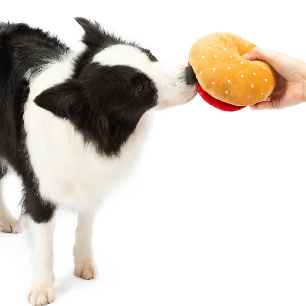 Plush Squeaky Dog Toy - Big Mac