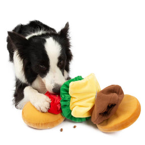Plüsch-Quietschspielzeug für Hunde – Big Mac