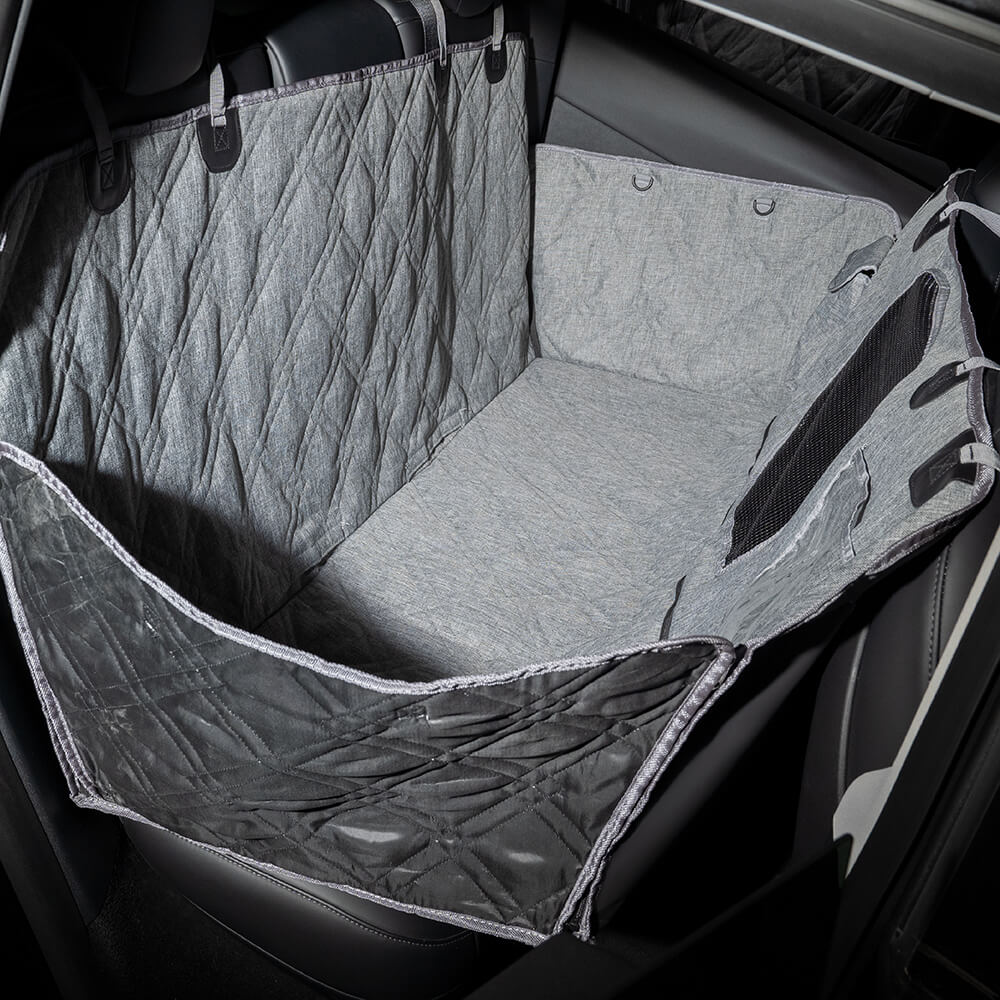 Housse de siège de voiture pour chien imperméable en tissu Oxford en tissu cationique résistant aux rayures