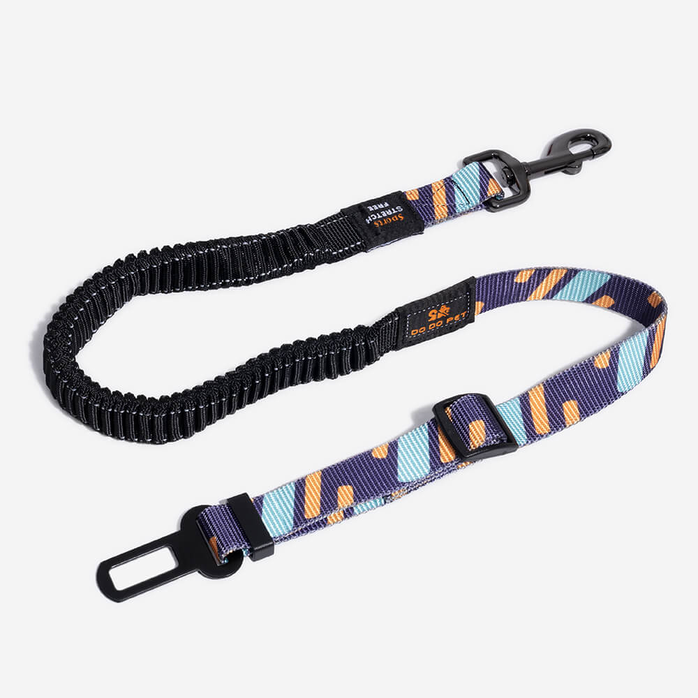 Colorful Buffer Adjustable Cool Dog Accessories Car Seat Belt