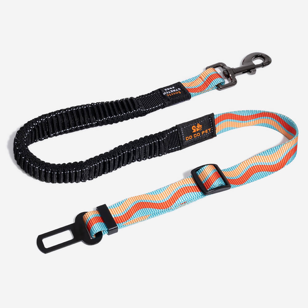 Colorful Buffer Adjustable Cool Dog Accessories Car Seat Belt