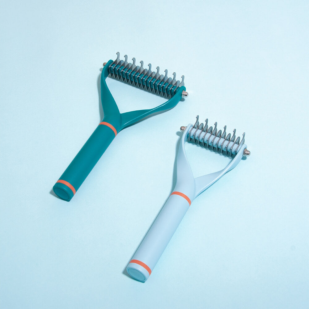 Pet Safe Dematting Comb Rake Double Sided Blades