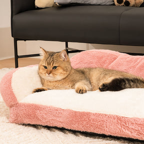 Canapé-lit chat chaud en peluche de loisirs de mode
