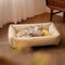 Leathaire Waterproof Cozy Pet Dog Bed - FUNNYFUZZY