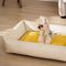 Leathaire Waterproof Cozy Pet Dog Bed - FUNNYFUZZY