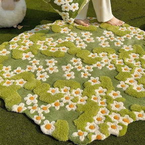 Wonderland Daisy Carpet Pet Mat Pet Rug