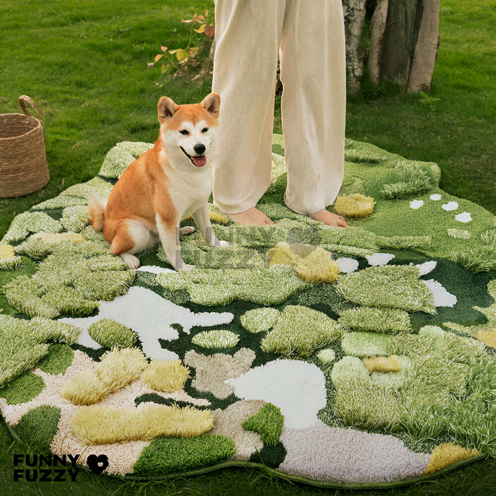 Unique Wool Rugs That Bring Soft Moss And Gentle Meadows Into Your
