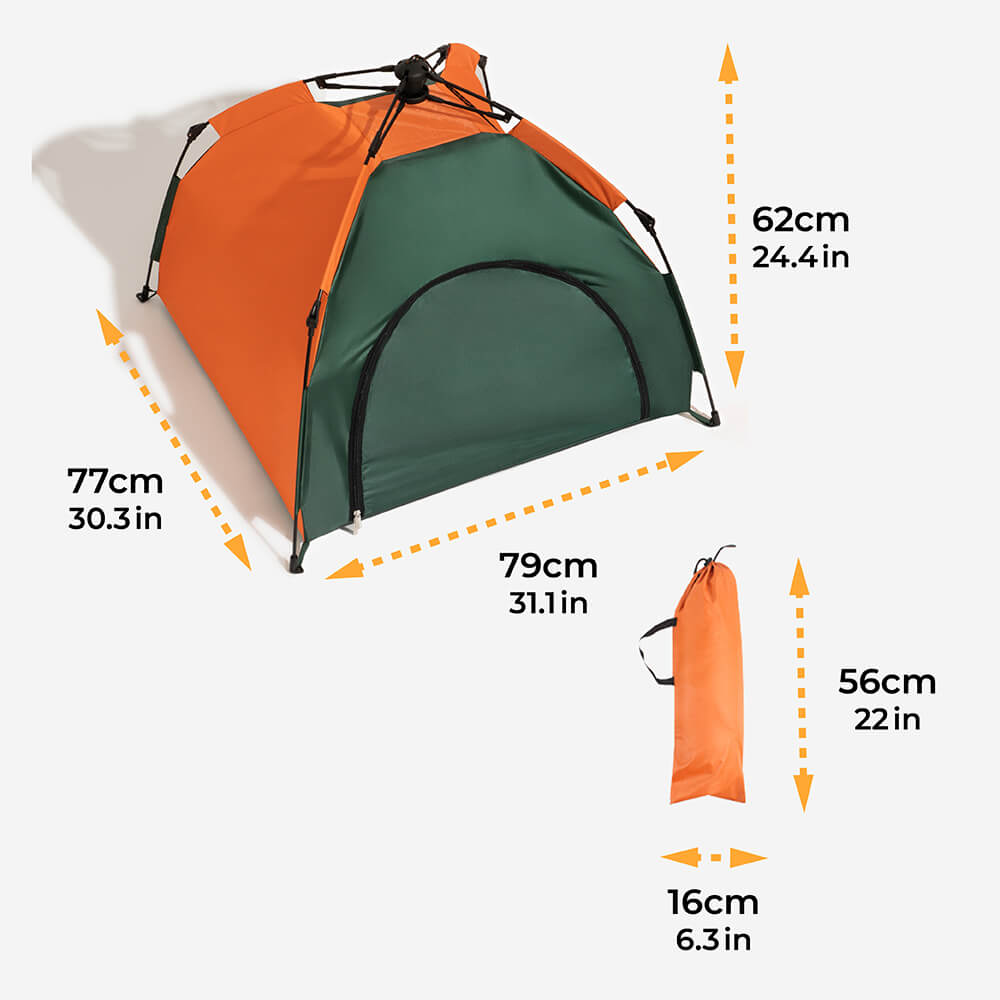 Tente pliable de camping portable en plein air pour chiens et chats