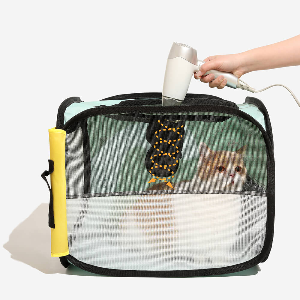 Multipurpose Folding Cat Travel Backpack Pet Trolley Case - FunnyFuzzy