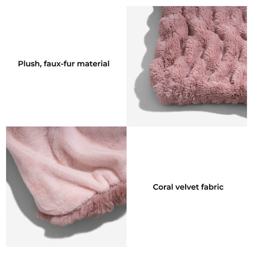 Super Soft Faux Fur & Velvet Luxury Pet Throw Blanket - FunnyFuzzy