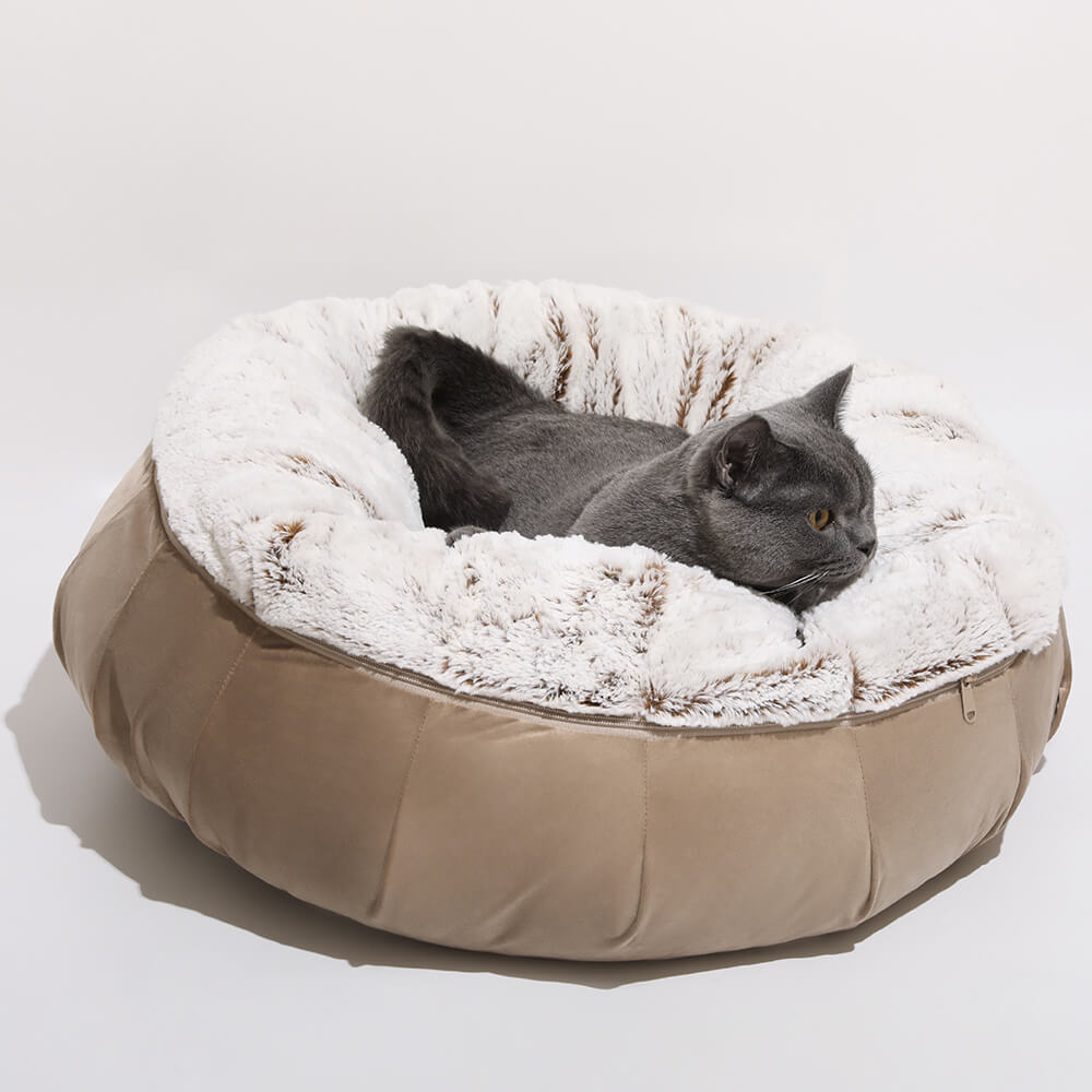 Super Soft Luxury Dutch Velvet Calming Orthopedic Dog Bed