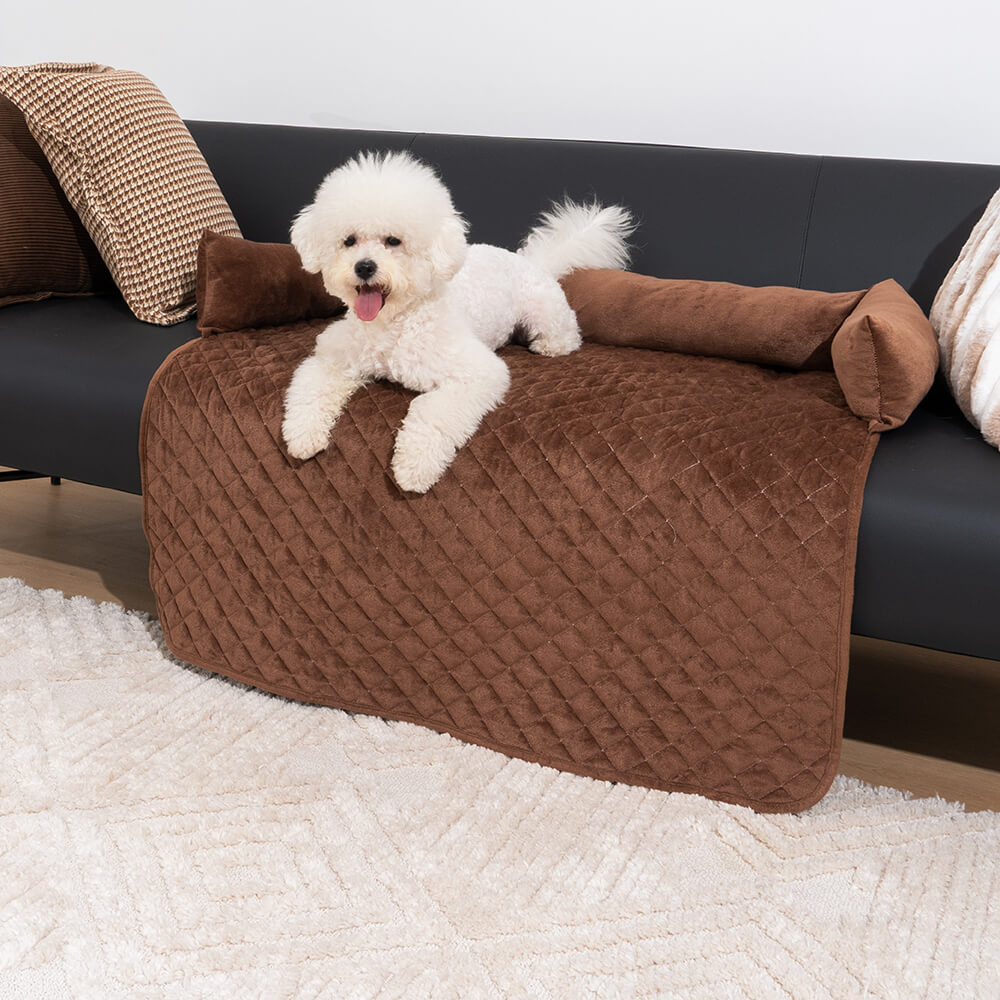 Wasserdichter, beruhigender Möbelschutz für Hundebett und Sofa