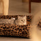 Wildlife Series Cowhide Leopard Print Pet Dog Bed - FUNNYFUZZY