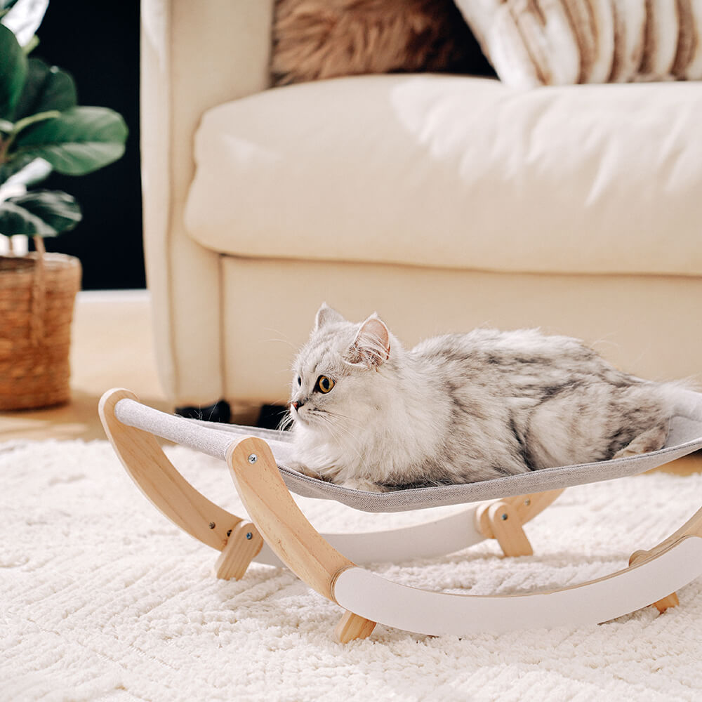 خشبية مرتفعة القط أرجوحة السرير أرجوحة كرسي سوينغ