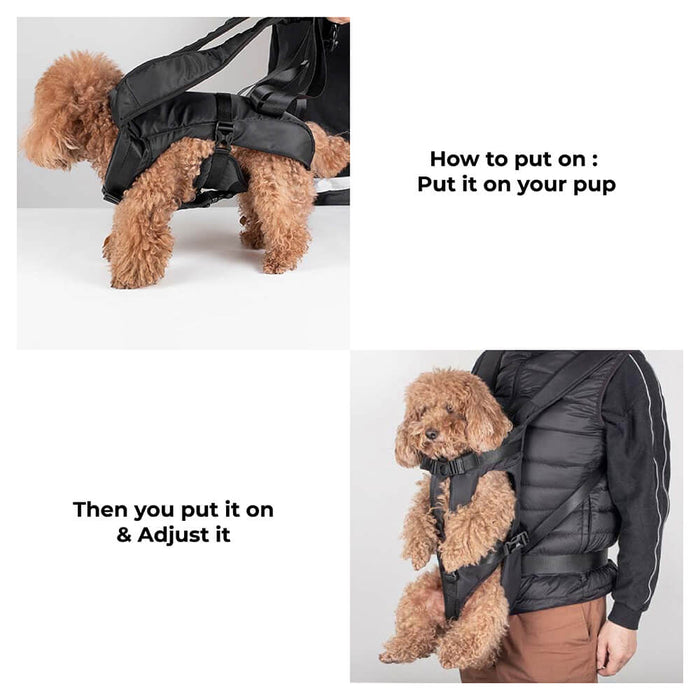 Dog Pet Carrier Bag Backpack - Cockpit - FunnyFuzzy