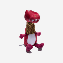 Dinosaur Squeaky Plush Dog Toy