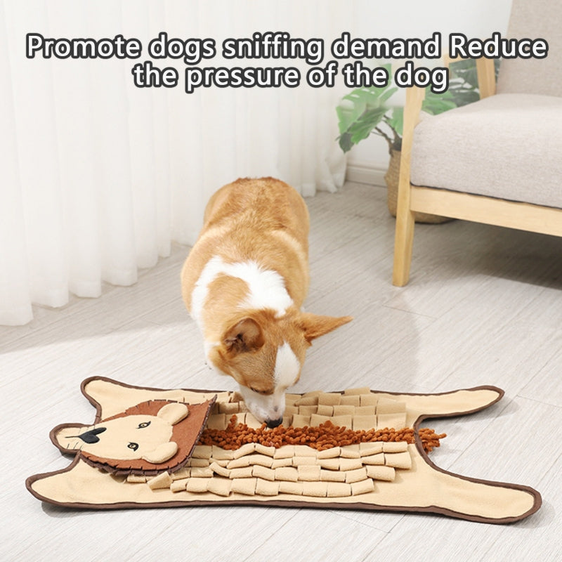 Cat Dog Training Blanket, Pet Slowing Feeding Mat