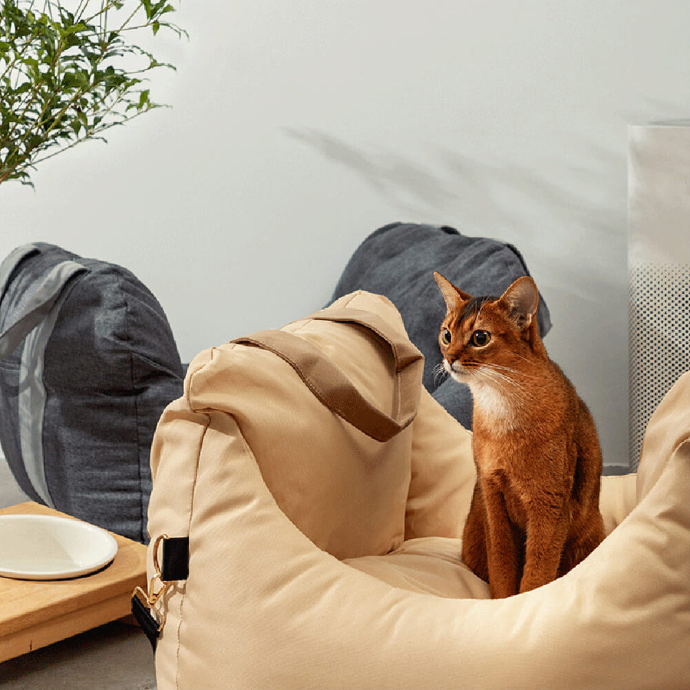 Erstklassiges Hunde-Autositzbett mit multifunktionaler