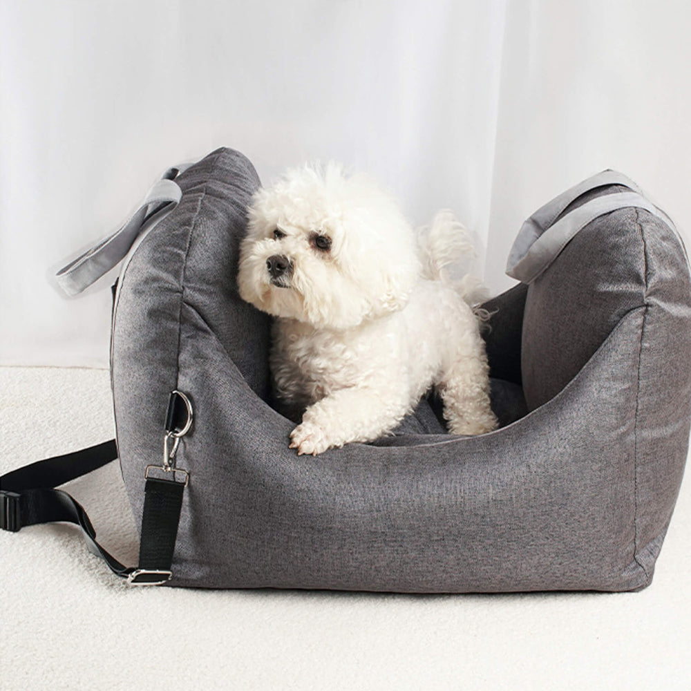 Erstklassiges Hunde-Autositzbett mit multifunktionaler freihändiger Hundeleine und Sicherheitsgurt