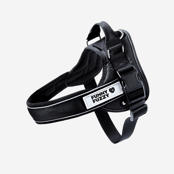 Easy-to-wear Dog Harness丨Anti Pull Large Dog Harness For Trunk with Handle - FUNNYFUZZY